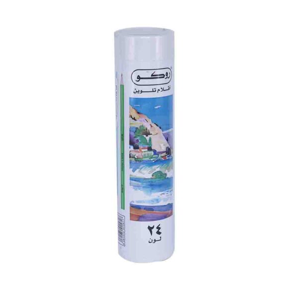 ⁦Color Pencil24 Col Cylinder⁩ - الصورة ⁦1⁩