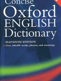 Oxford English Dirctionary