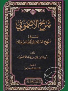 شرح الأشموني المسمى منهج السالك إلى ألفية ابن مالك 3/1